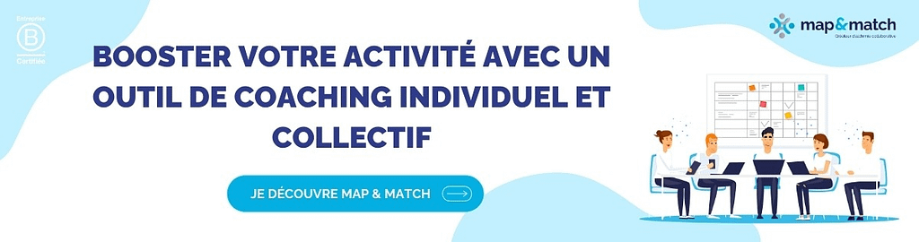 Bannière : booster votre activité avec un outil de coaching individuel et collectif